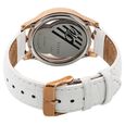 Titan Quartz Analog White Dial Leather Strap Watch for Women - image number 3