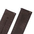 22 mm Brown Genuine Leather Straps for Men - image number 4