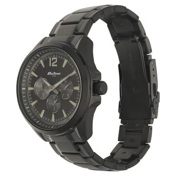 Titan Quartz Multifunction Silver Dial Stainless Steel Strap Watch for Men