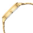 Titan Mechanical Slimline Golden Dial Golden Stainless Steel Strap watch for Men - image number 5