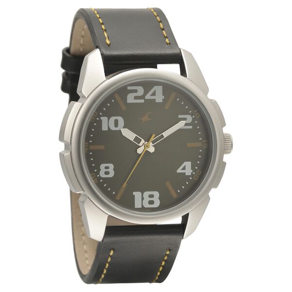 Fastrack Green Dial Quartz Analog Watch for Guys - image number 0
