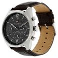 Tommy Hilfiger Quartz Multifunction Grey Dial Leather Strap Watch for Men - image number 1