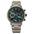 Titan Stellar Quartz Multifunction Green Dial Stainless Steel Strap Watch for Men - image number 0