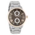 Titan Quartz Multifunction Brown Dial Stainless Steel Strap Watch for Men - image number 1