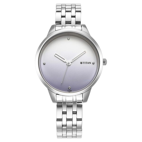 Titan Pastel Dreams Blue Dial Analog Metal Strap watch for Women - image number 1