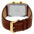 Titan Quartz Analog White Dial Leather Strap Watch for Men - image number 3