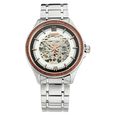 Titan Grandmaster Black Dial Automatic Metal Strap Watch for Men