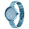 Titan Purple Unending Beauty Quartz Analog Blue Round Dial Blue Stainless Steel Strap Watch For Women - image number 2