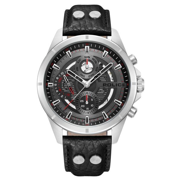 Police Black Dial Quartz Multifunction Watch for Men - image number 0