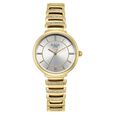 Titan Raga Spotlight Quartz Analog Silver Dial Two Toned Metal Strap Watch For Women