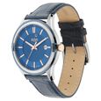 Xylys Swiss Analog with Date Blue Leather Strap and Dial Watch For Men - image number 2