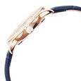 Titan Bright Leathers Quartz Analog with Date Silver Dial Leather Strap for Women - image number 3
