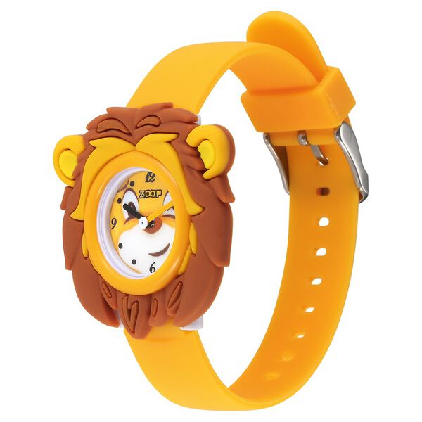Zoop By Titan Friends from Nature Quartz Analog Yellow Dial Polyurethane Strap Watch for Kids - image number 2