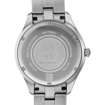 Xylys Swiss Quartz Blue Dial Silver Stainless Steel Strap Watch For Women