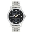 Fastrack Bold Quartz Analog Blue Dial Stainless Steel Strap Watch for Guys