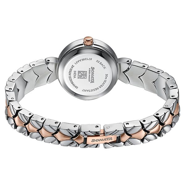 Women's Vintage style blue Blue dial Bracelet Watch - image number 5