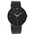Titan Black and Gold Black Dial Analog Stainless Steel Strap watch for Men - image number 1