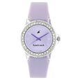 Fastrack Quartz Analog Blue Dial Plastic Strap Watch for Girls