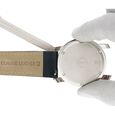 20 mm Blue Genuine Leather Strap for Men - image number 5