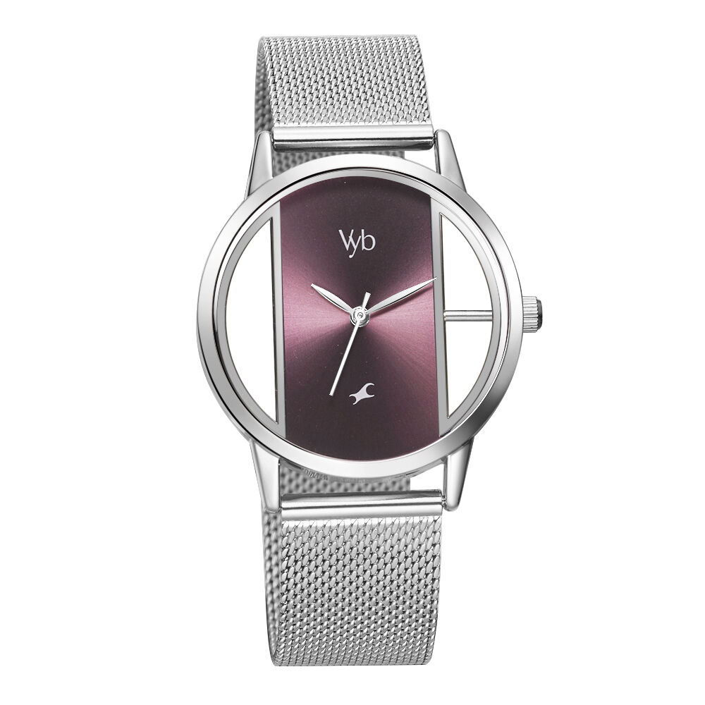 Fastrack women's sale stainless steel watches