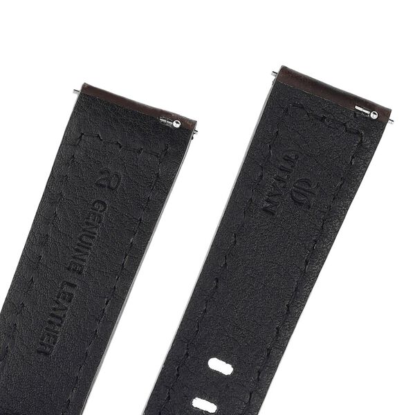 20 mm Brown Genuine Leather Straps for Men - image number 4