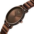 Sonata Sleek Women Bronze Sunray Dial Ultra-Slim Brown Metal Watch - image number 2