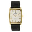 Titan Edge Silver Tonneau Dial Analog Leather Strap watch for Men - image number 0