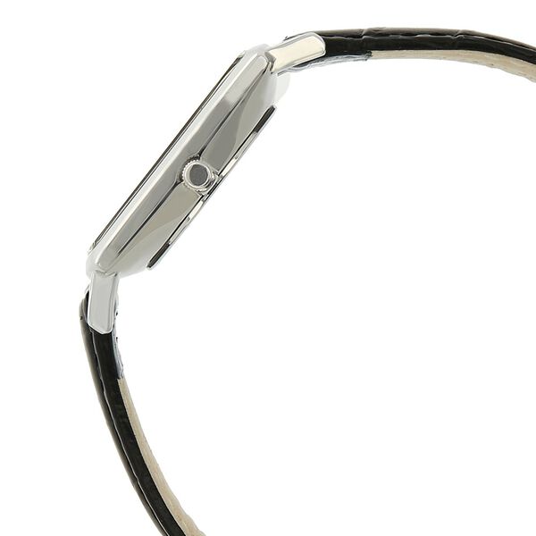 Titan Quartz Analog with Date Black Dial Leather Strap Watch for Men - image number 2