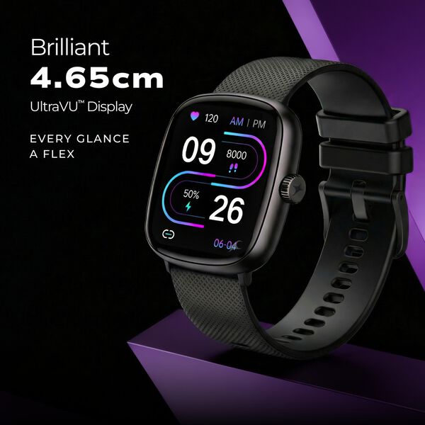 Fastrack Jupiter S3 Smartwatch with 1.83" TFT 2.5D Display, Push Button & Rotary Crown,BT Calling, SpO2 & Sleep Tracking - image number 1