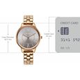 Titan Neo Quartz Analog Grey Dial Rose Gold Metal Strap Watch For Women - image number 3