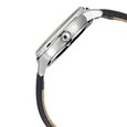 Titan Automatic Silver Dial Black Leather Strap Watch for Men - image number 3
