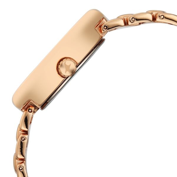 Fastrack Analog Green Dial Women's Watch with Rose Gold Metal Bracelet - image number 4