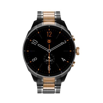 Titan Heritage Premium Smartwatch with All SS Design, 3.6 CM AMOLED Display, BT Calling, Advanced Chipset, Titan Health