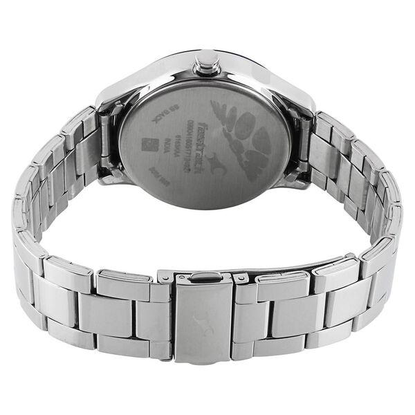 Fastrack All Nighters Quartz Multifunction Blue Dial Metal Strap Watch for Girls - image number 3