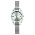 Vyb Spotlight By Fastrack Quartz Analog Blue Dial Silver Stainless Steel Strap Watch For Girls - image number 0