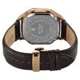 Titan Stellar Zodiac Analog with Dual Moonphase and Jumping Hour and Brown Dial Brown Leather Strap Watch for Men - image number 6
