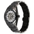Titan Nexus Skeletal Automatic Analog with Gun Dial Gun Stainless Steel Strap Watch for Men - image number 3