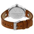 Titan Quartz Multifunction Blue Dial Leather Strap Watch for Men - image number 3