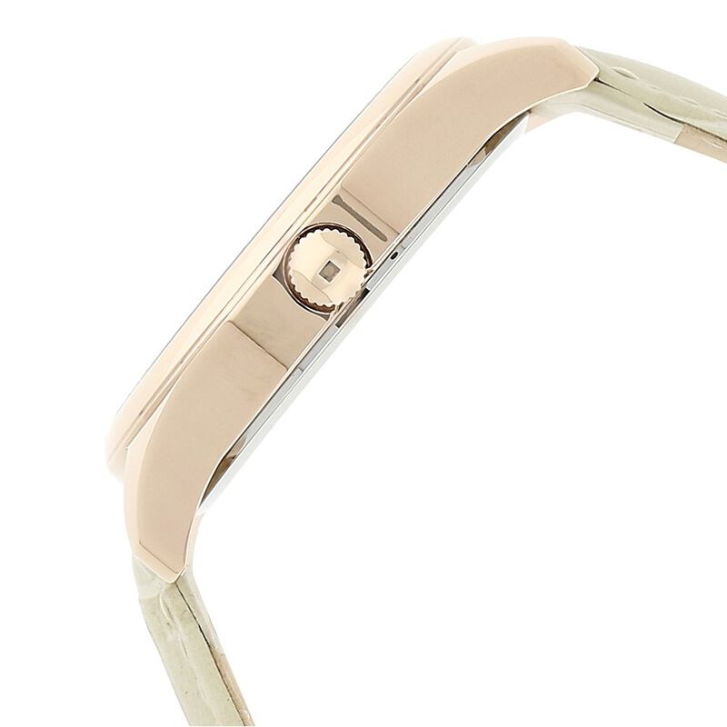 Tommy Hilfiger Quartz Analog Silver Dial Leather Strap Watch for Women - image number 2