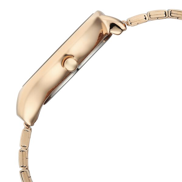 Fastrack Gelato champagne multifunction metal strap watch with Matcha green dial for Girls - image number 4