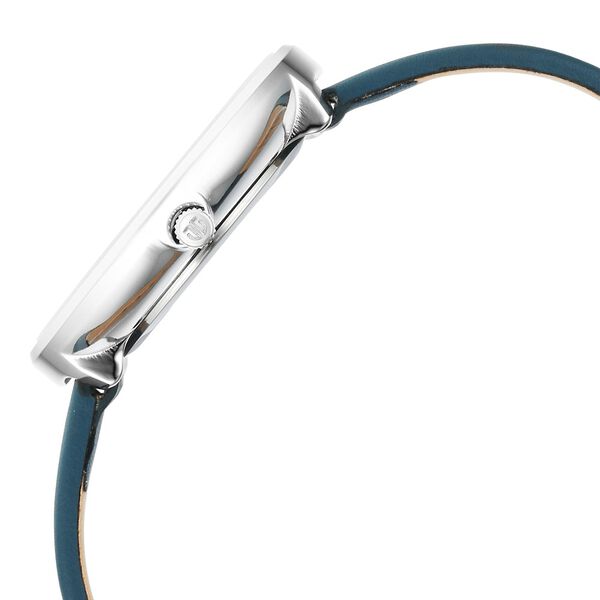 Titan Stackables Quartz Analog White Dial Leather Strap Watch For Women - image number 3