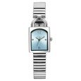 Titan Metro Quartz Analog Green Dial Stainless Steel Strap Watch For Women