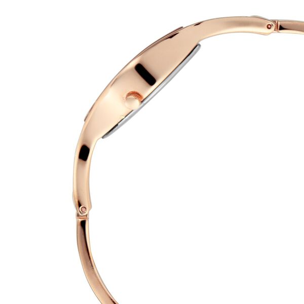 Titan Quartz Analog Mother of Pearl Dial Metal Strap Watch for Women - image number 2