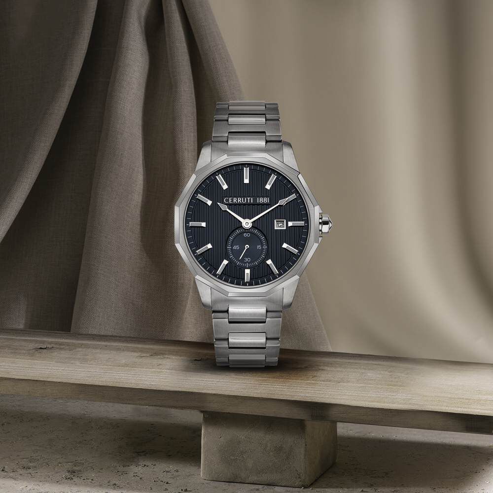 Cerruti 1881 stainless sales steel men's watch