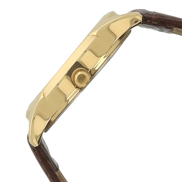 Titan Metal Silver Dial Analog with Day and Date Leather Strap Watch for Men - image number 2