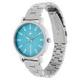 Fastrack Fundamentals Quartz Analog Blue Dial Stainless Steel Strap Watch for Girls - image number 2