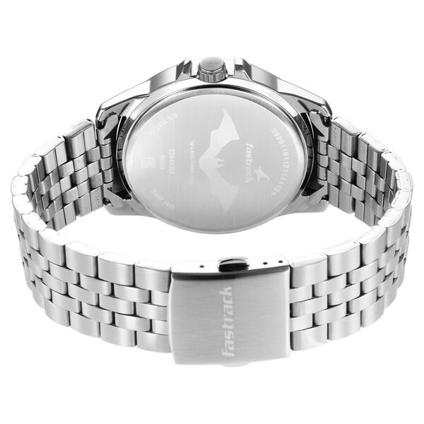 Buy Online Fastrack Batman Quartz Analog Black Dial Stainless Steel ...