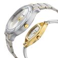 Sonata Quartz Analog Silver Dial Stainless Steel Strap Watch for Couple - image number 2