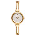Nebula by Titan Quartz Analog Beige Dial 18 Karat Gold Strap Watch For Women