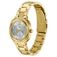 Poze By Sonata Quartz Analog Silver Dial Golden Stainless Steel Strap Watch For Women - image number 4